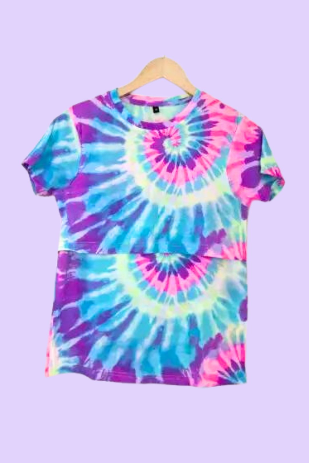 Colourful Wave Printed Feeding Top