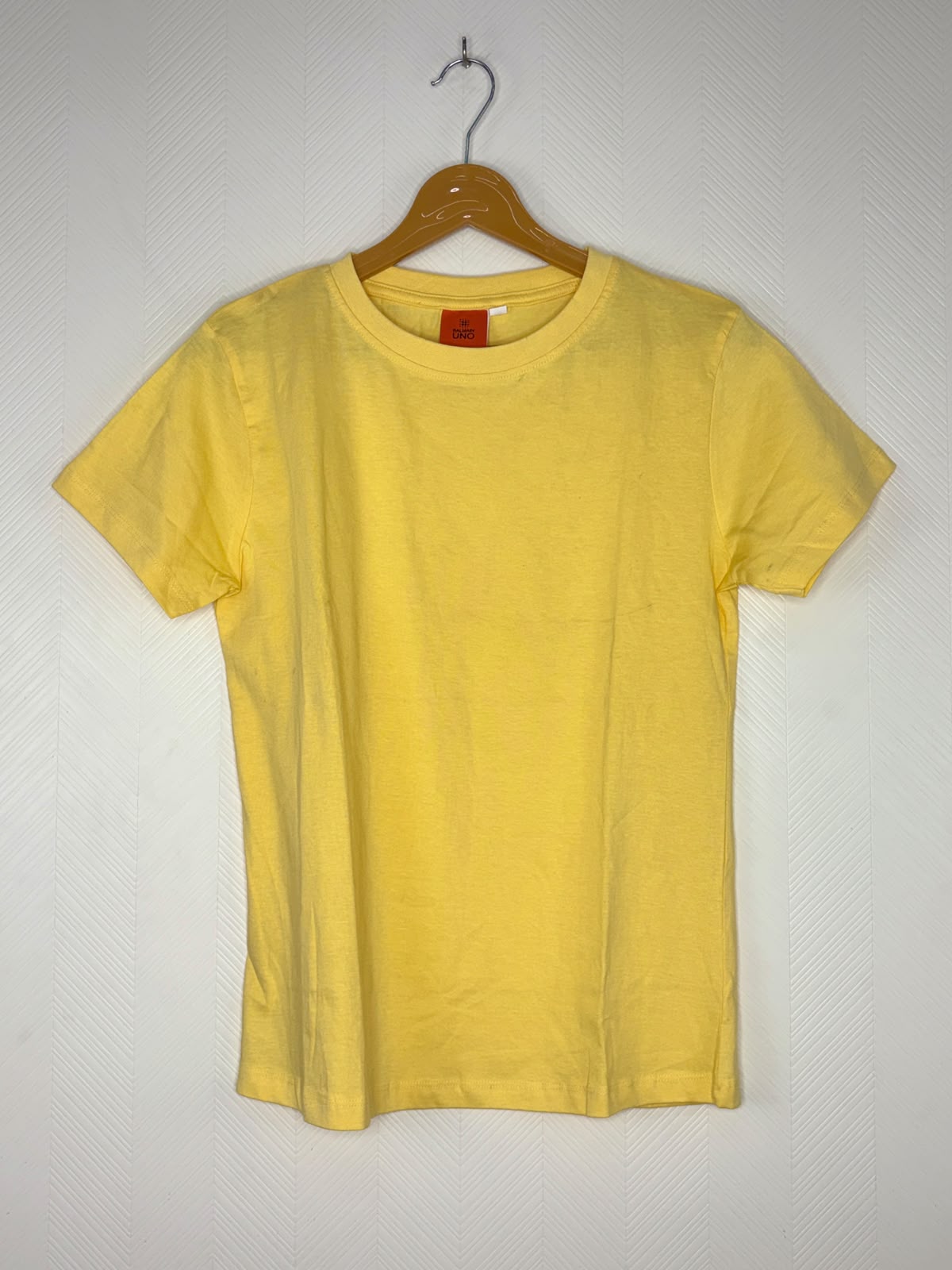 Yellow Solid Women's T-Shirt