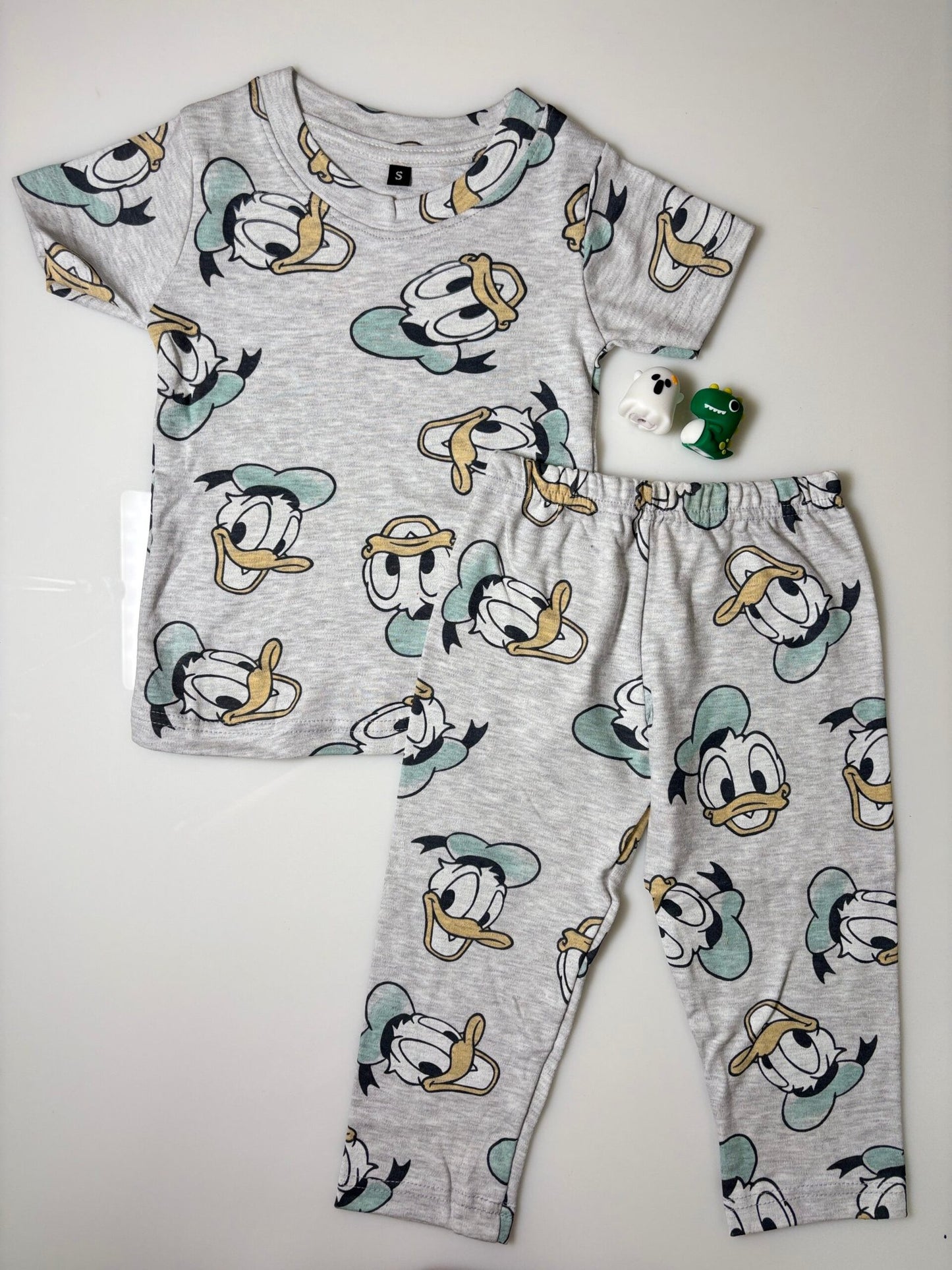 White Duck Printed Kids Coords