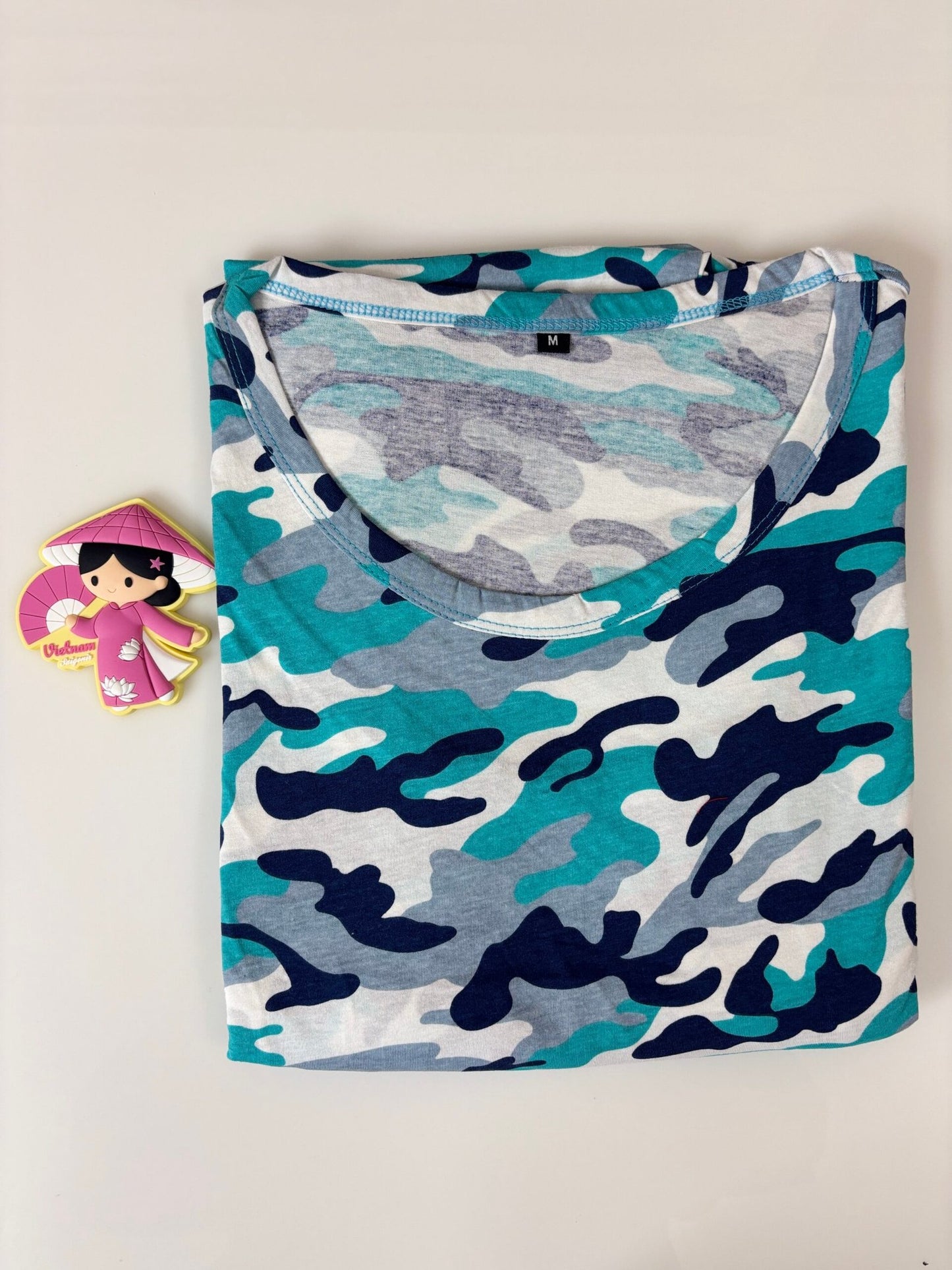 Cotton Fabric Multicolor Wavy Printed Maternity Maxi