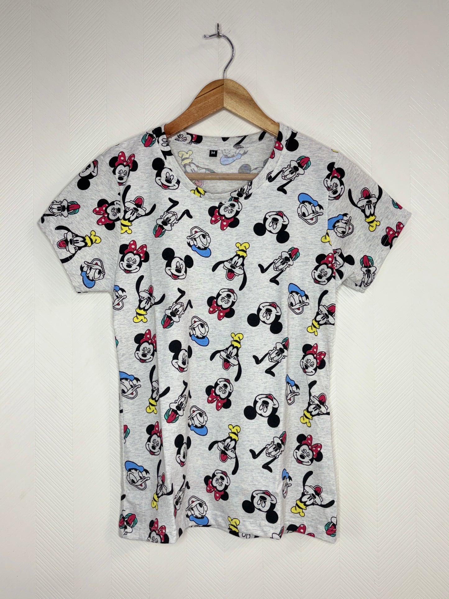 Grey Cartoon Parade Women's T-Shirt