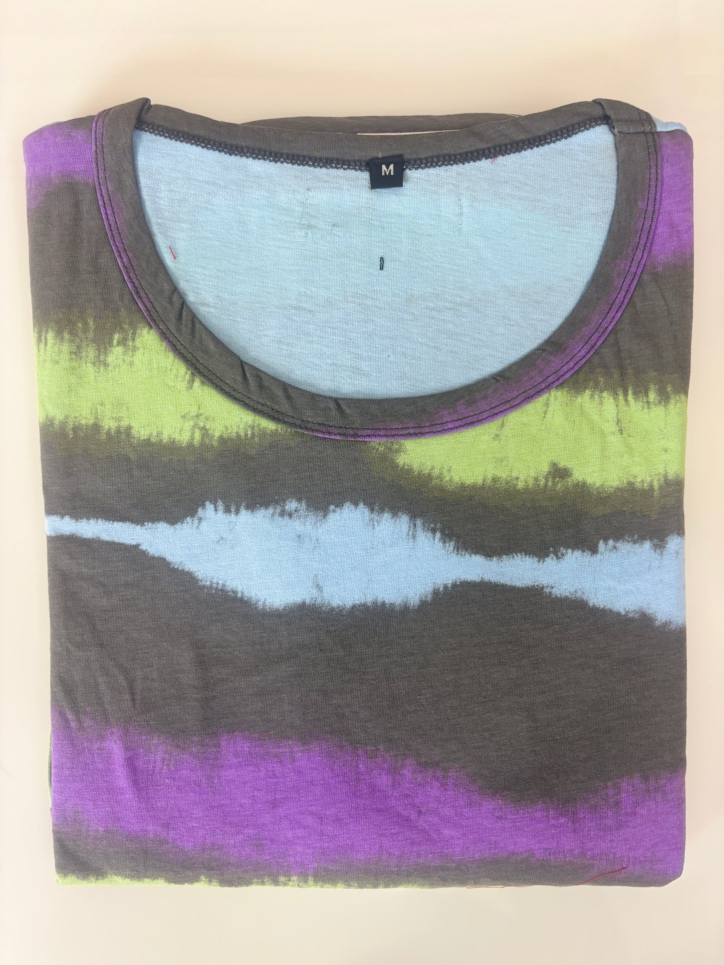 Charcoal Wave Stripe Lounge Frock