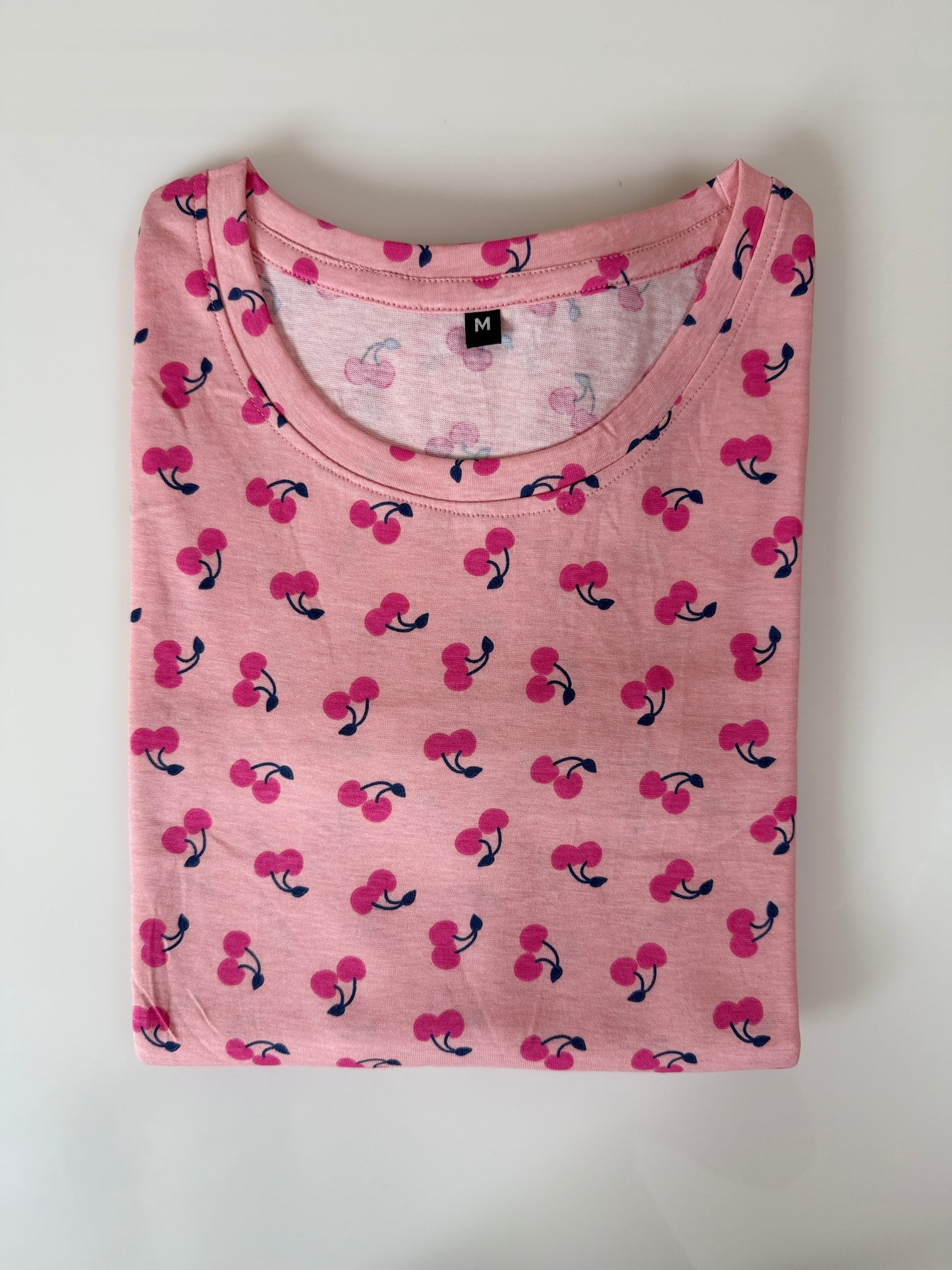 Cherry Charm Cotton Lounge Tunic