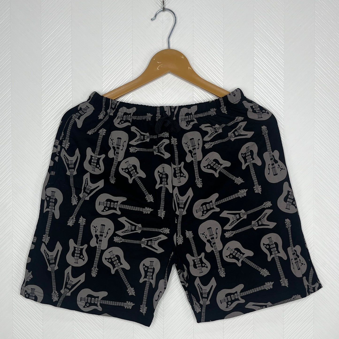 Midnight Navy Guitar Jam Women's Shorts