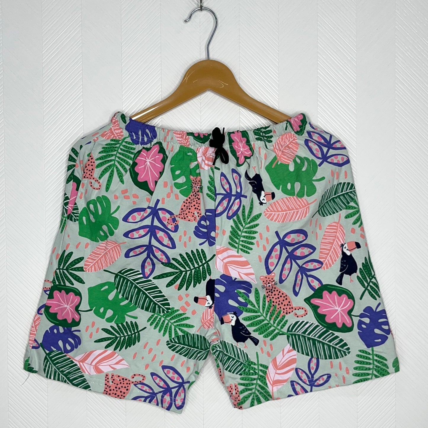 Mint Sage Tropical Safari Women's Shorts