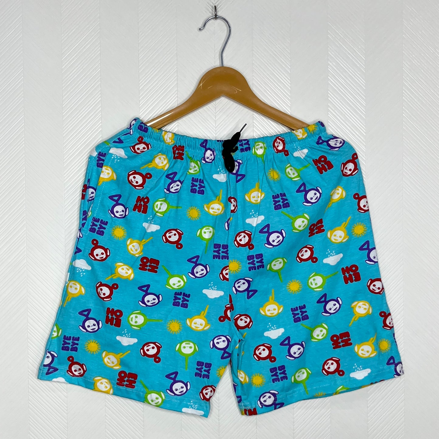 Aqua Blue Playtime Character Women's Shorts