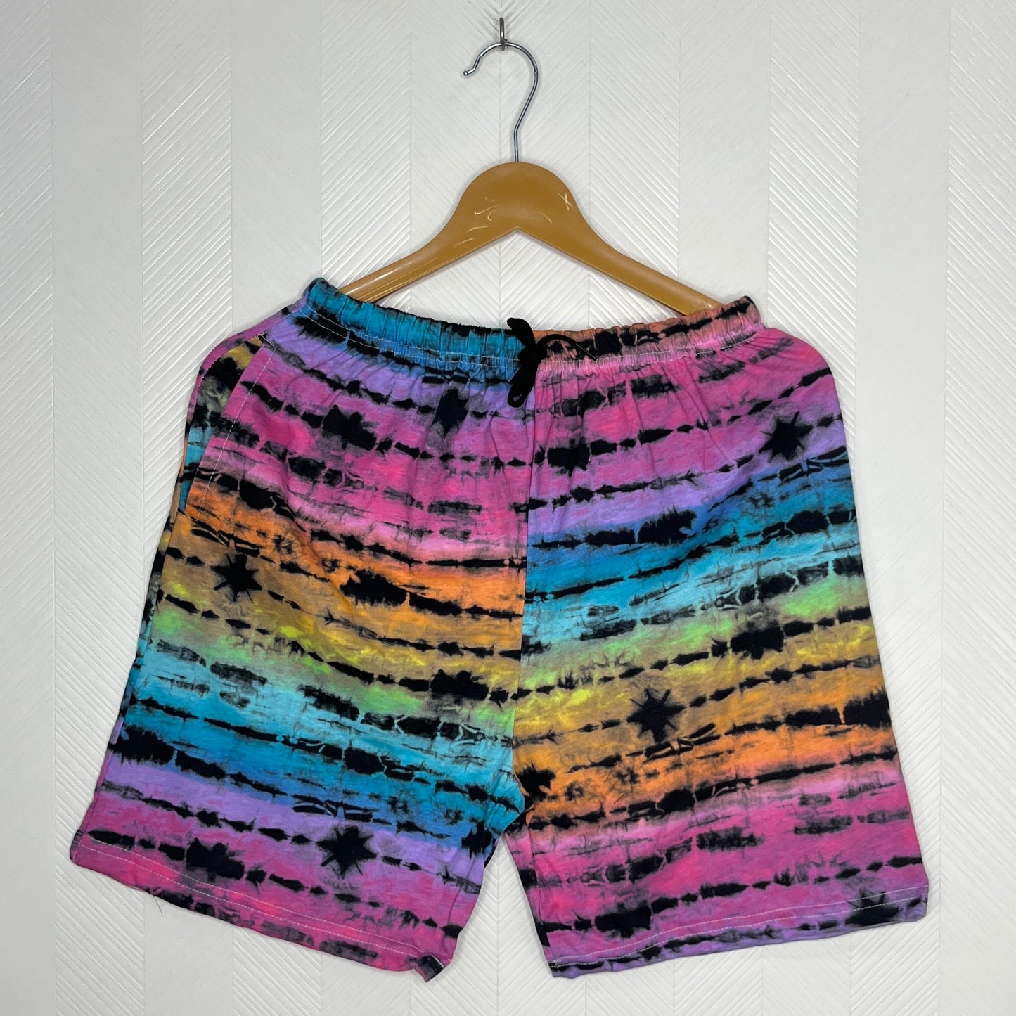 Rainbow Mist Galaxy Tie-Dye Women's Shorts