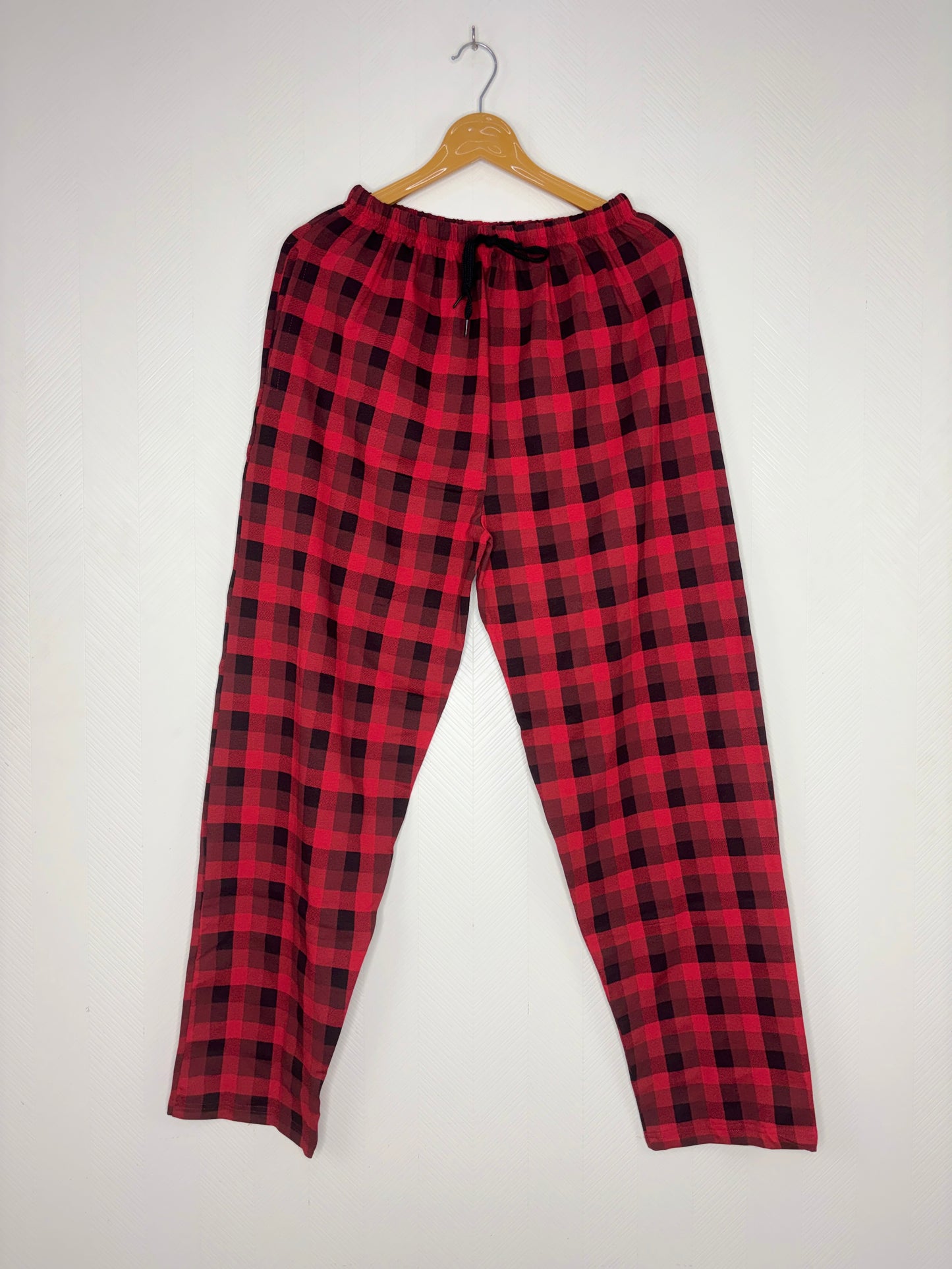 Red & Black Buffalo Check Women’s Night Pant