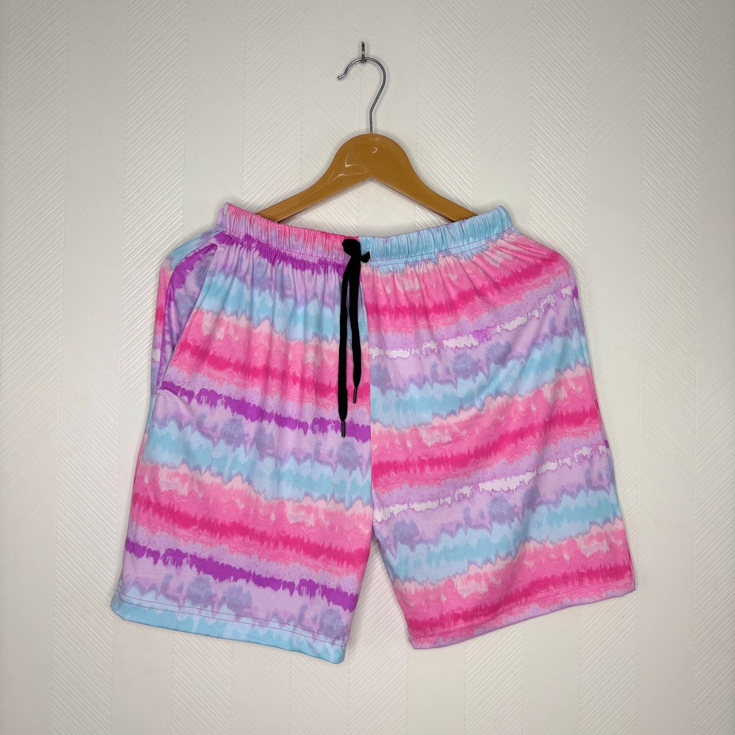 Women’s Pastel Tie-Dye Printed Shorts
