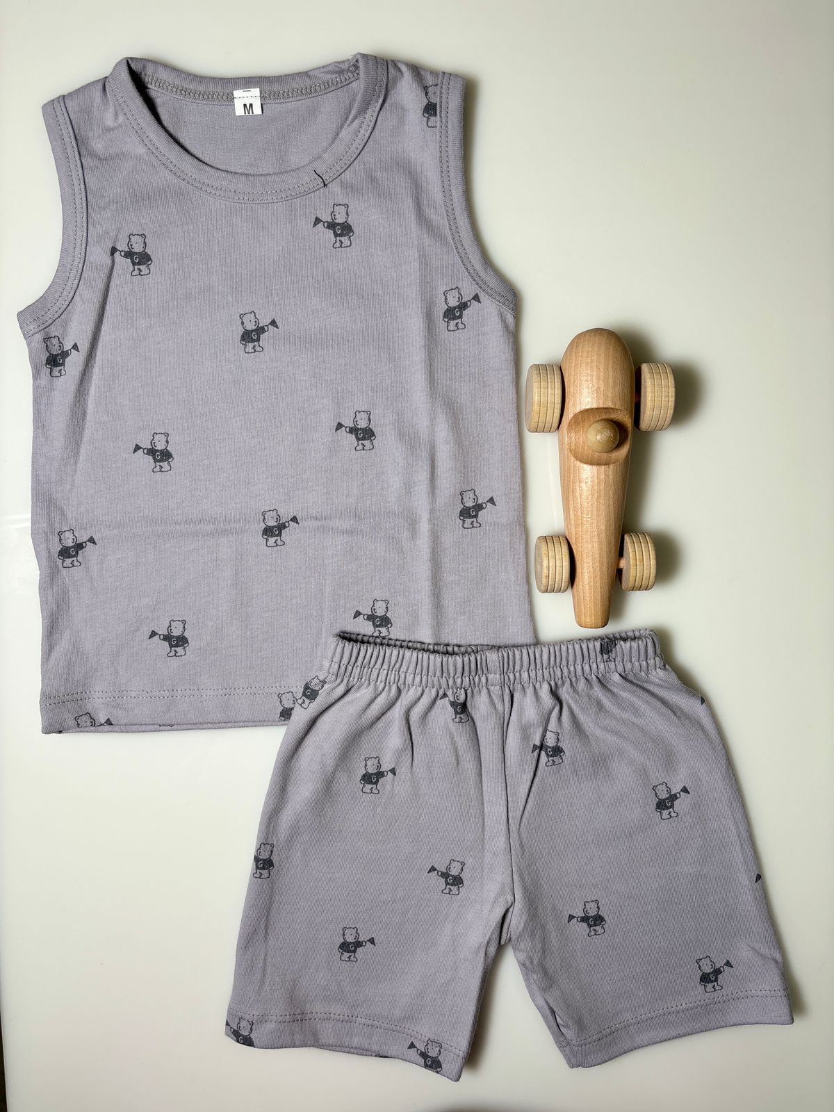 Misty Robot Kids Sleeveless Co-ord Set