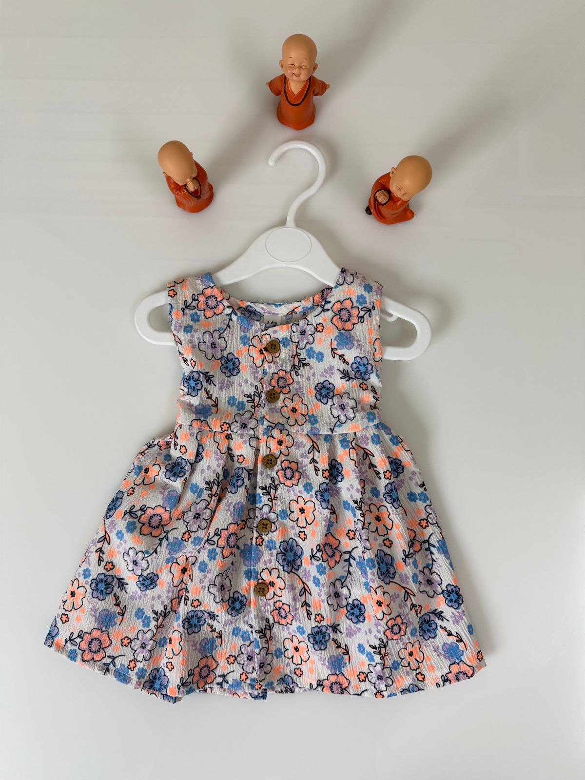 Blossom Print Cotton Baby Girl Frock
