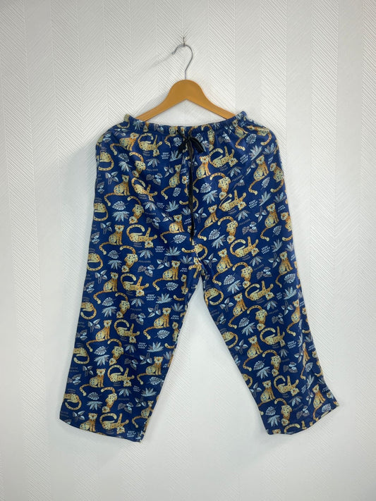 Royal Leopard Jungle 3/4th Pants