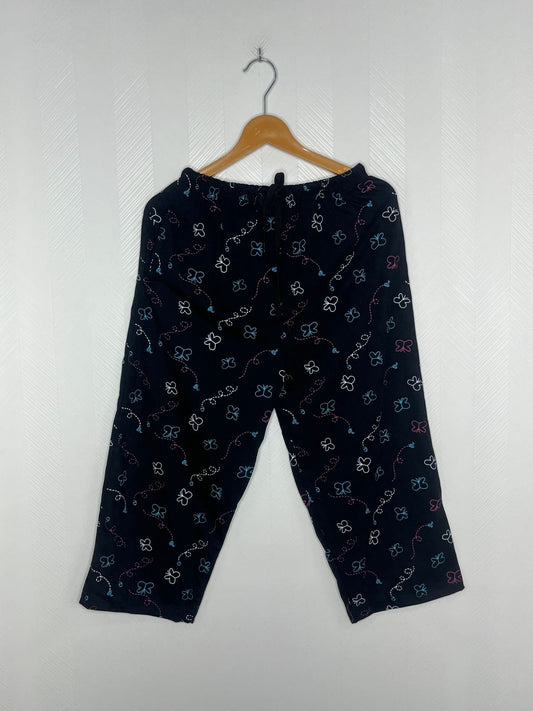 Midnight Butterfly Trail 3/4th Pants