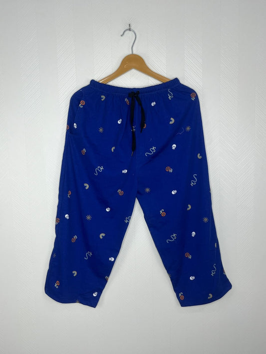 Midnight Mystic Print 3/4th Pants