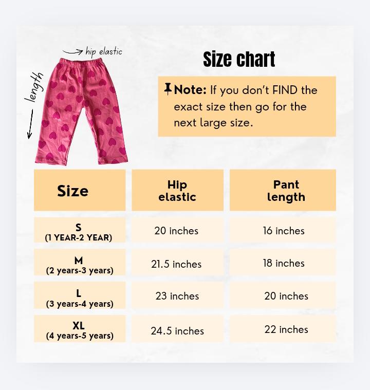 Multicolor Printed Kids Pants Combo Pack of 5
