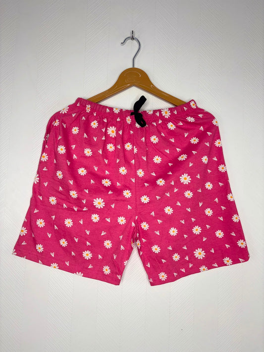 Daisy Bloom Pink Women's Shorts