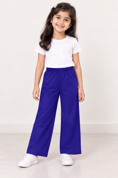 Solid Violet Color Palazzo