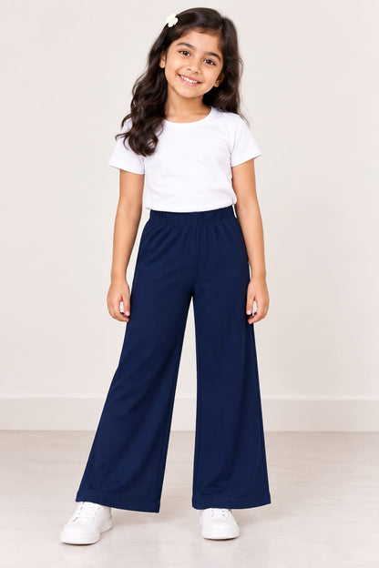 Solid Navy Color Palazzo