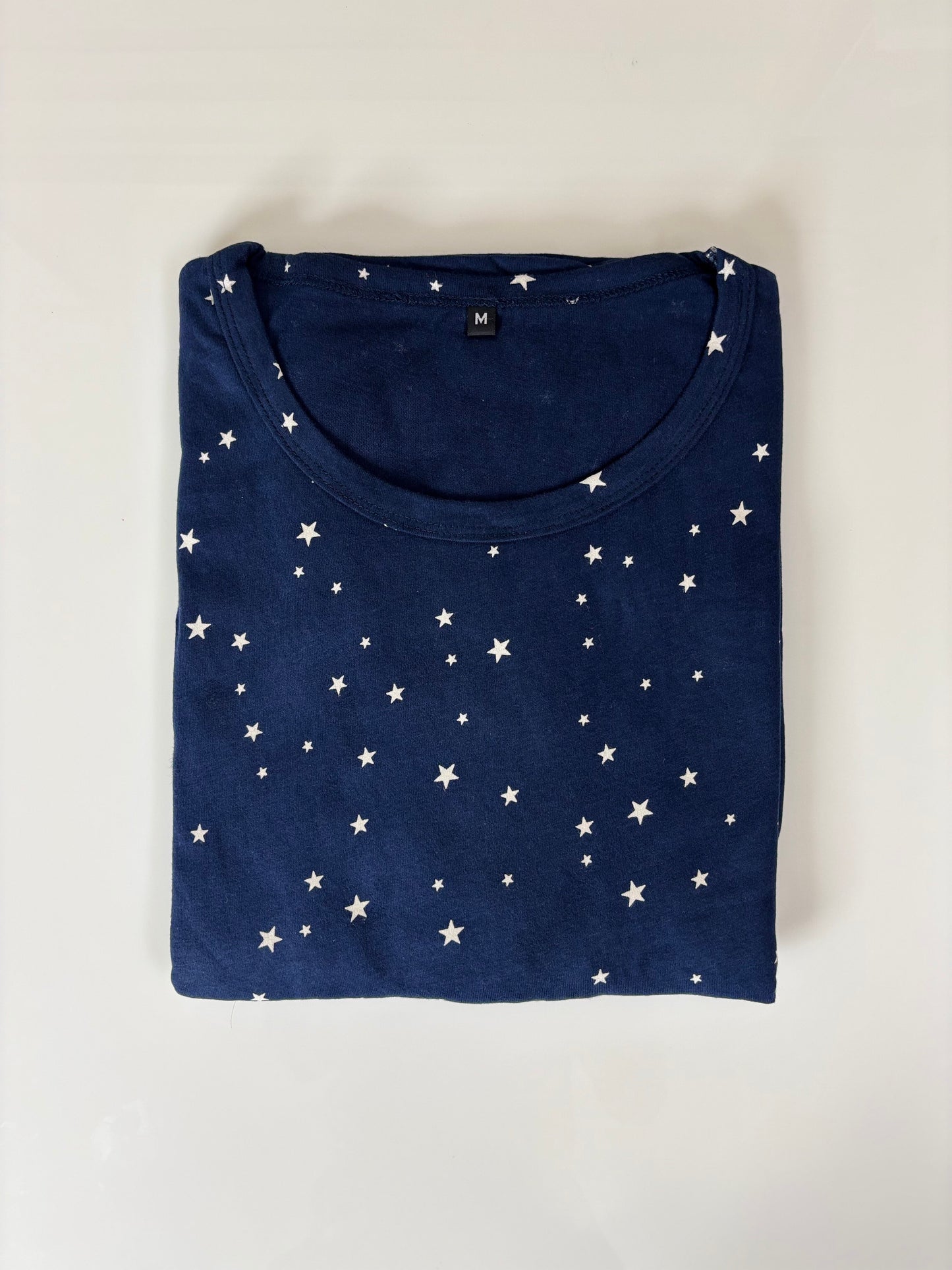 Navy Blue Star Print Lounge Frock