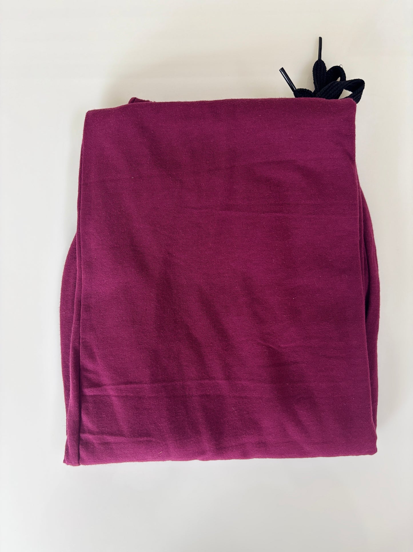 Deep Wine Solid Palazzo