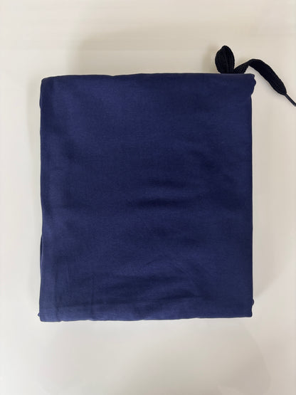Navy Blue Solid Palazzo