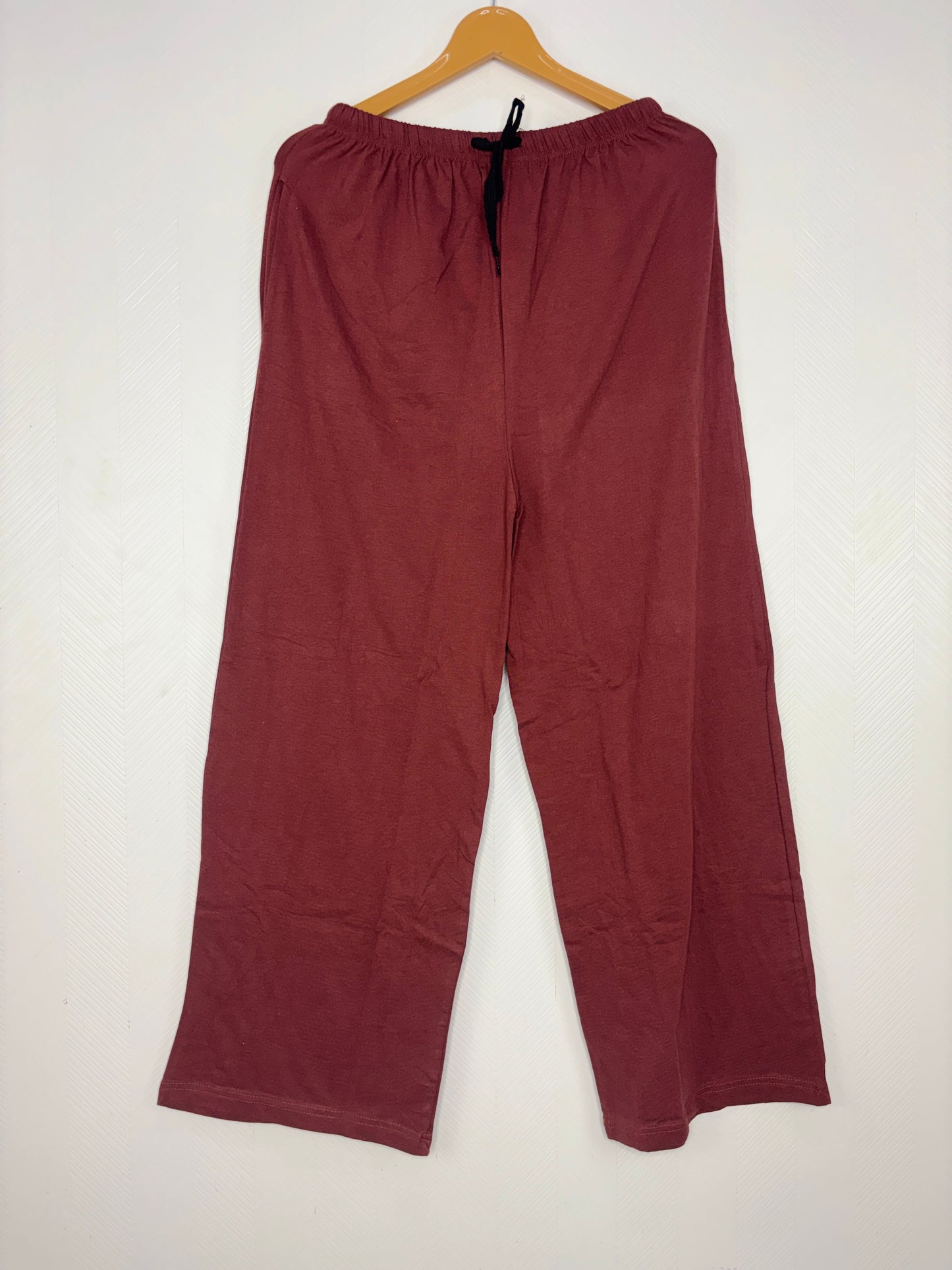 Rust Brown Solid Palazzo