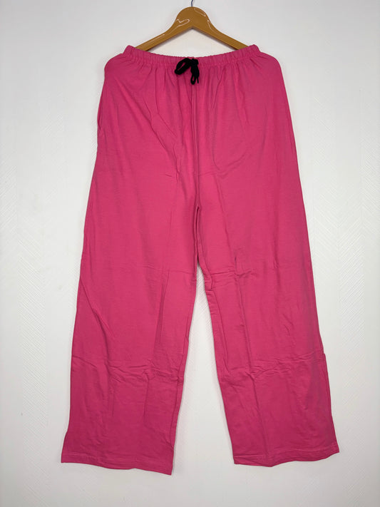 Hot Pink Solid Palazzo
