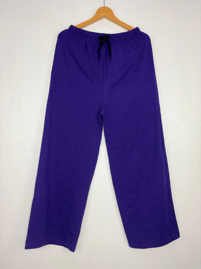 Royal Blue Solid Palazzo
