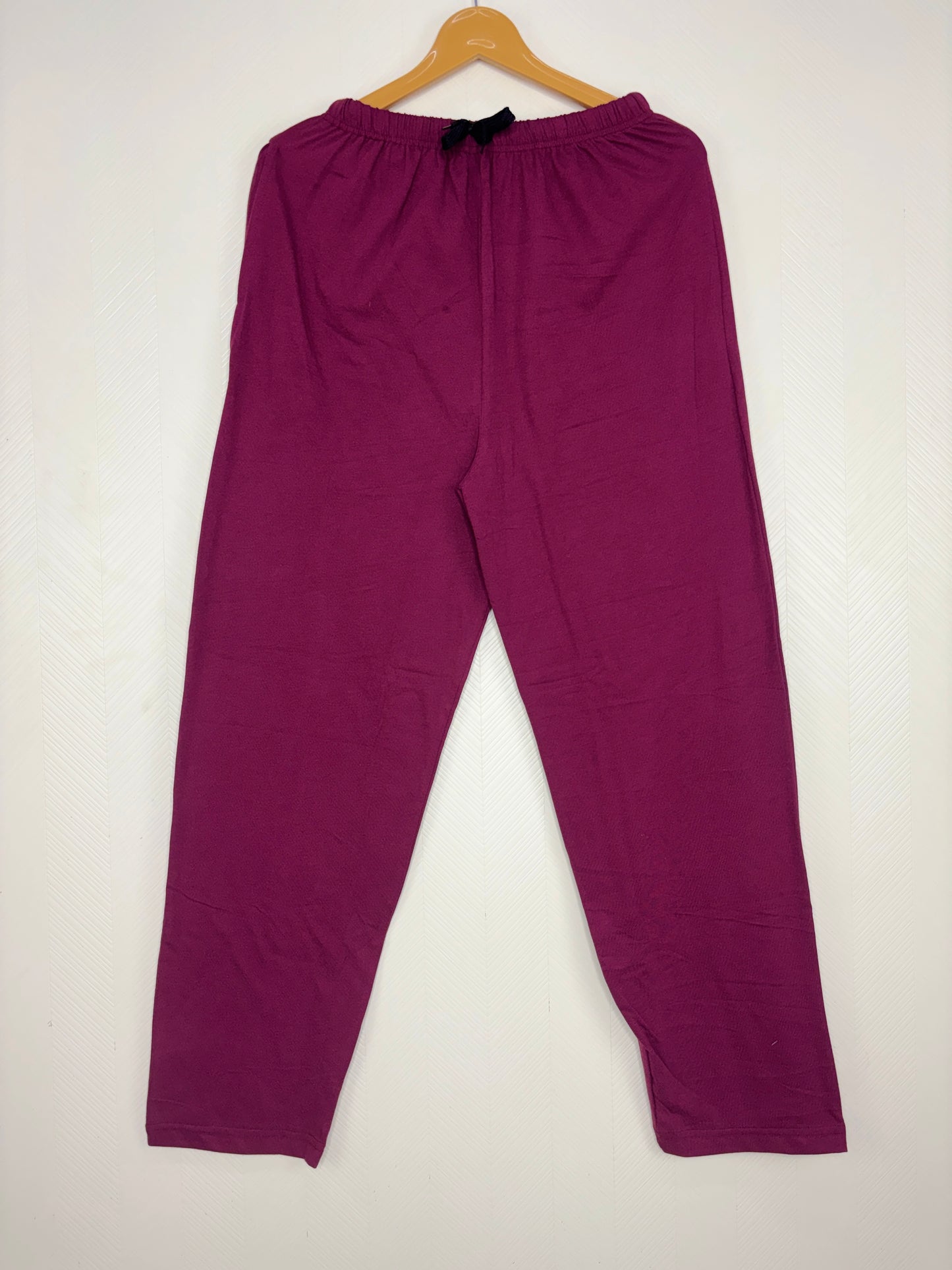 Deep Wine Solid Palazzo