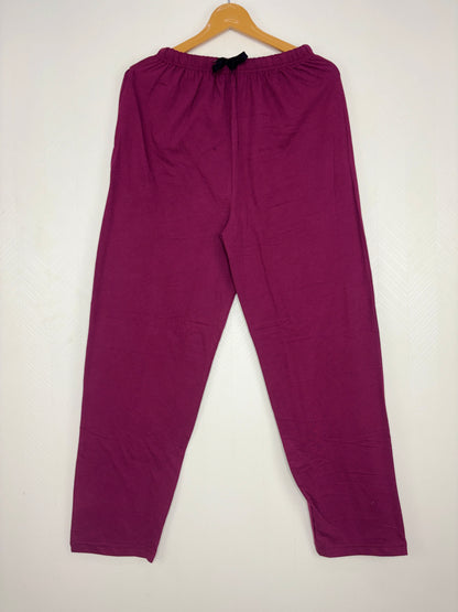 Deep Wine Solid Palazzo
