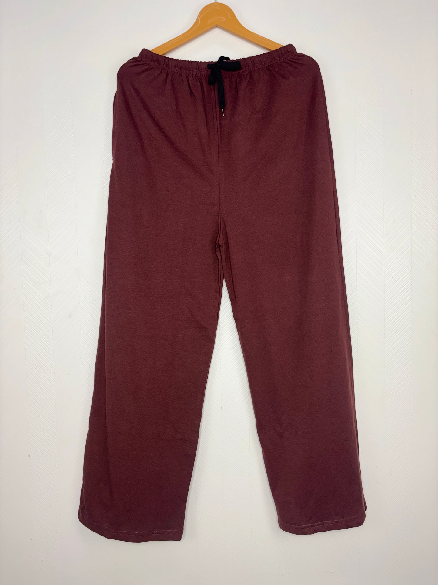 Brown Solid Palazzo