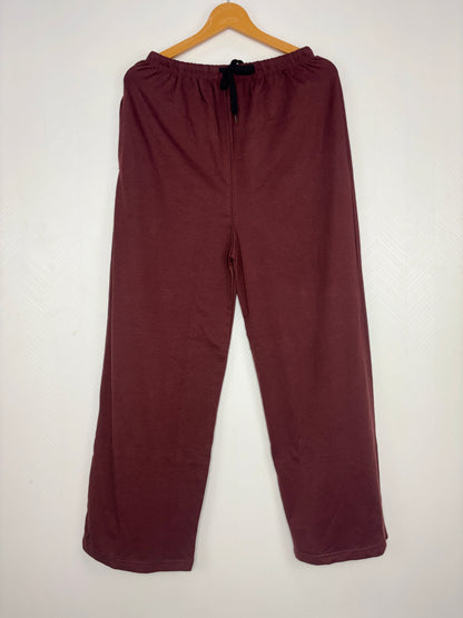 Brown Solid Palazzo