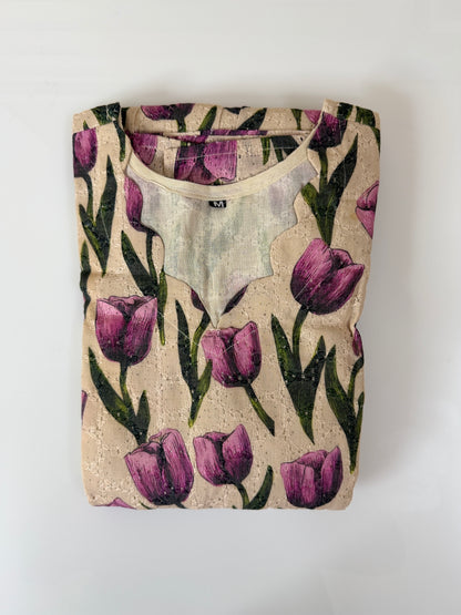 Cream Tulip Hakoba Non Feeding Maxi