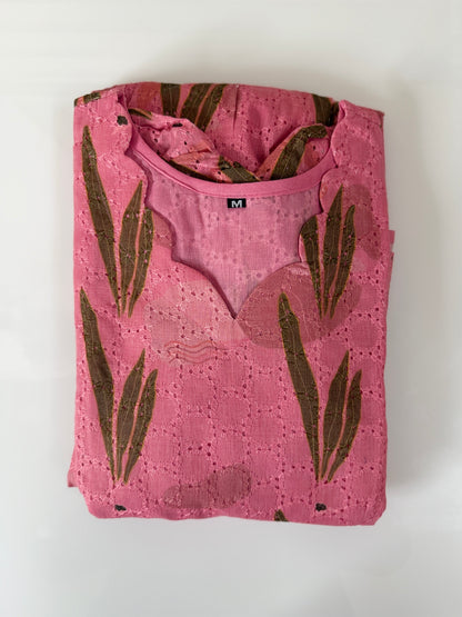 Pink Leaf Hakoba Non Feeding Maxi