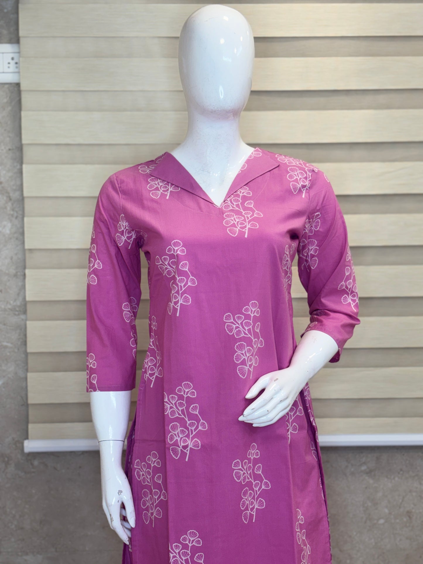 Rose Pink Floral Print Co-ords
