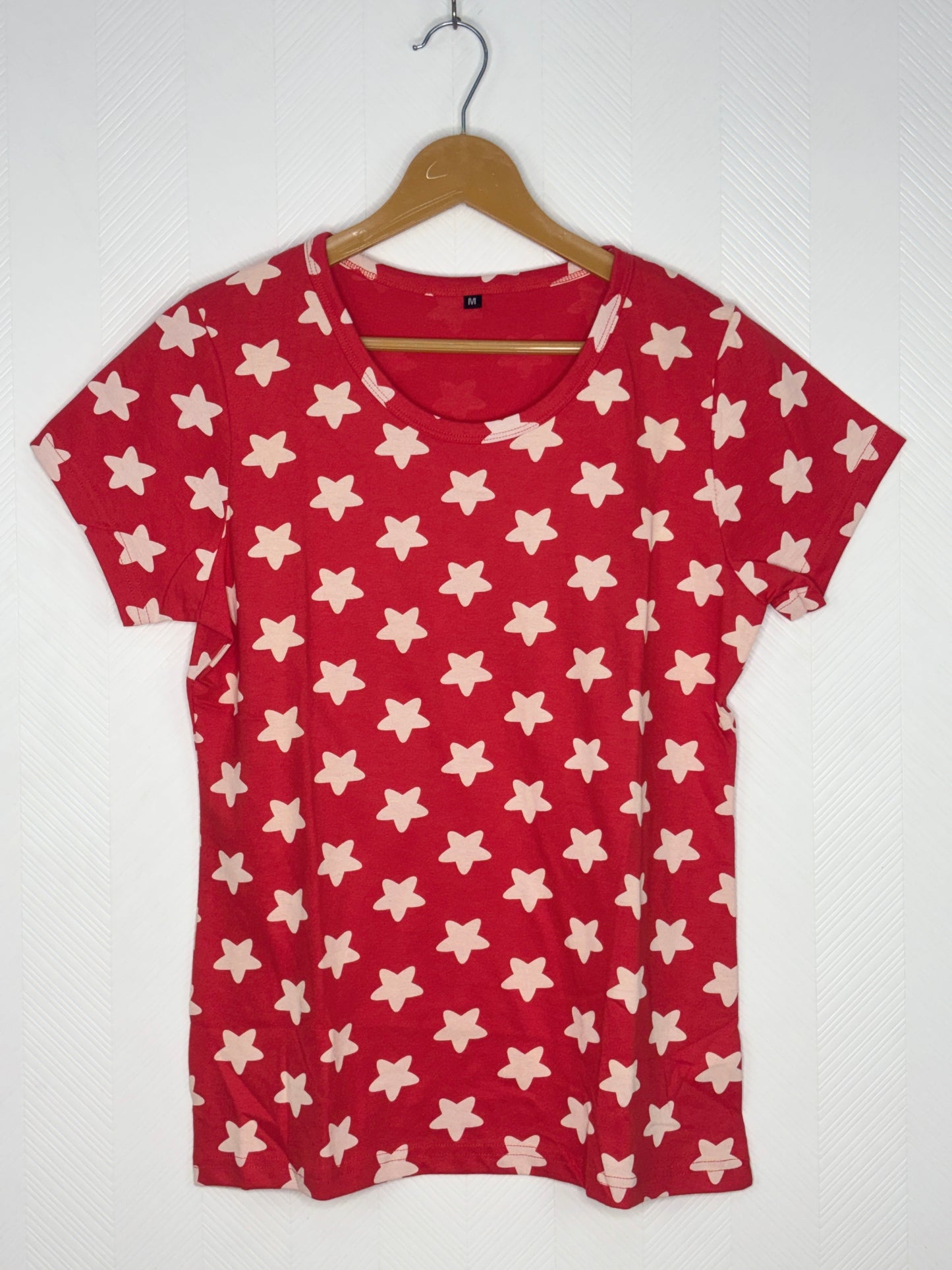 Red Star Print Women’s T-Shirt
