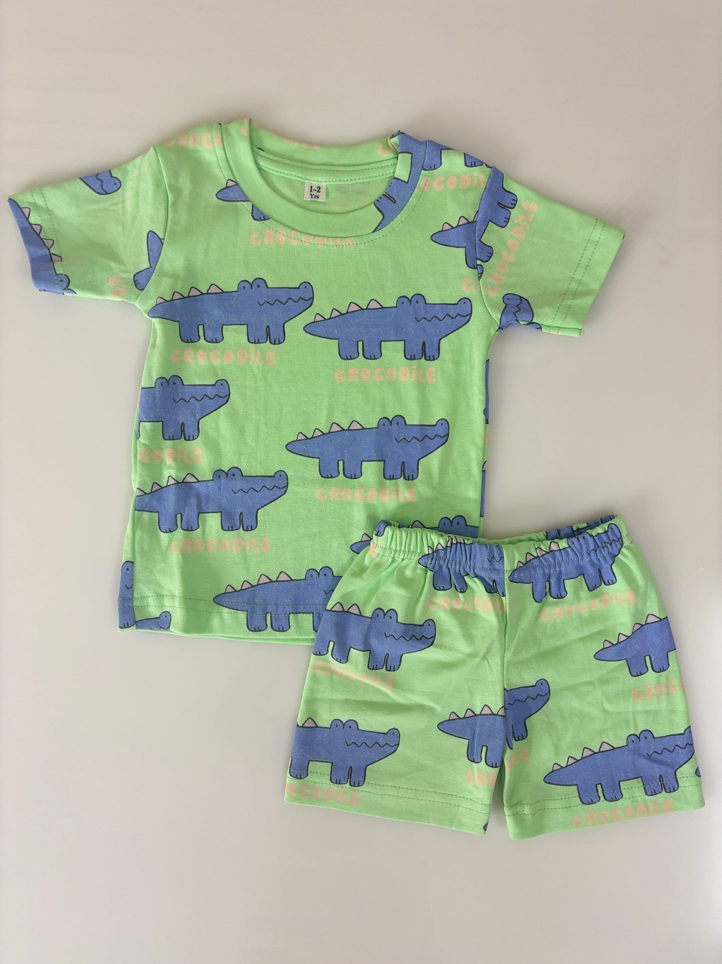 Crocodile Crew Kids Shorts Co-ord Set