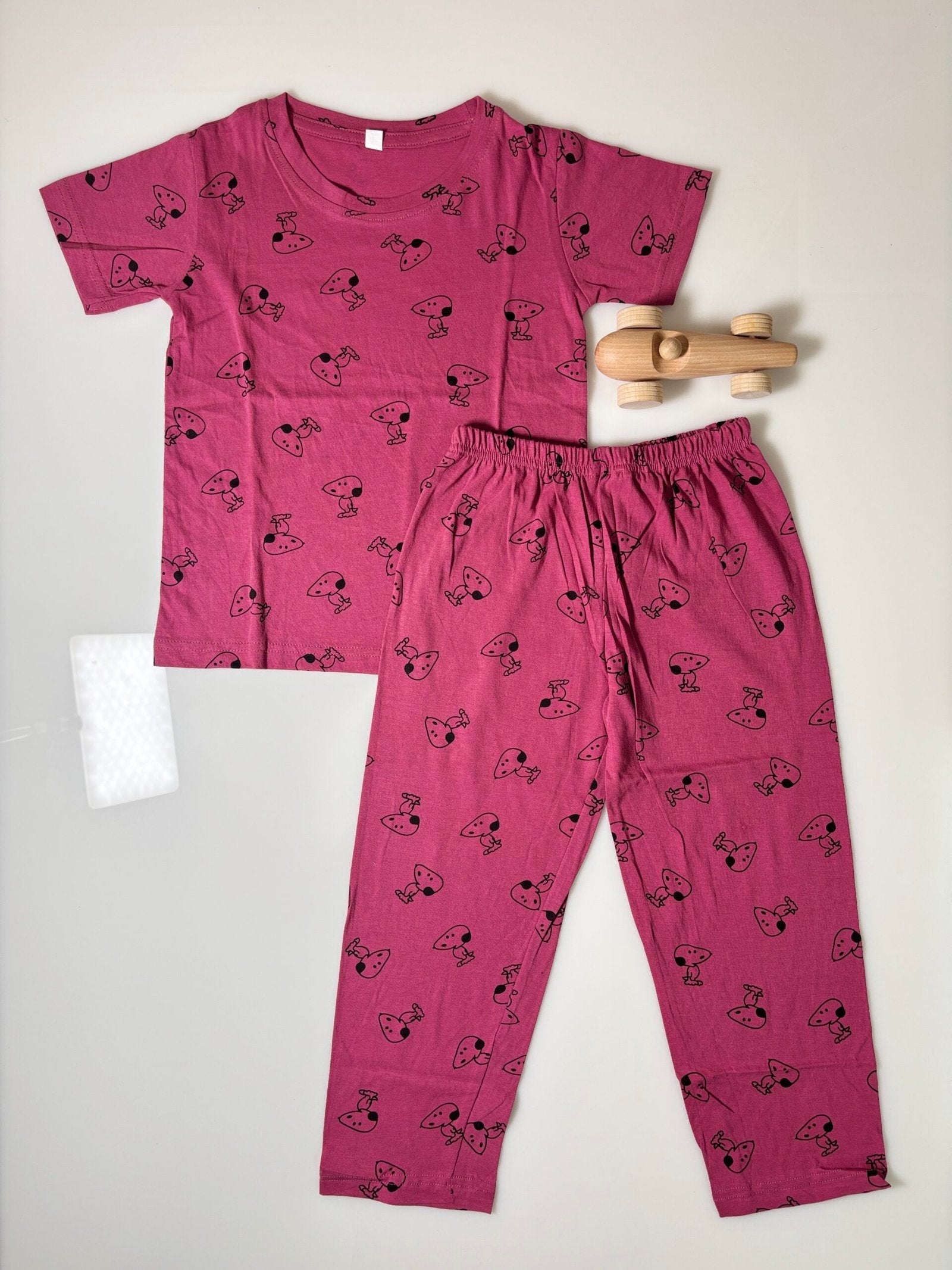 Jam and Toys Art Printed T-Shirt and Pant Co-ords