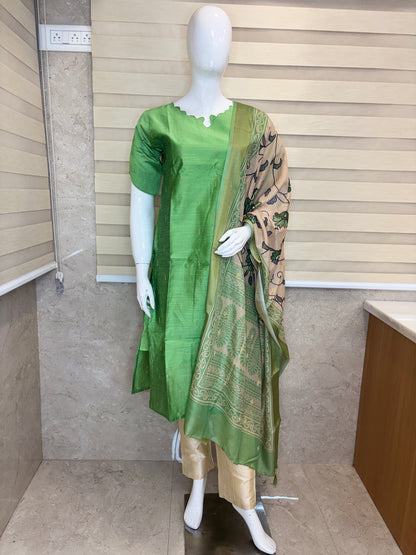 Forest Bloom Straight Kurta Set