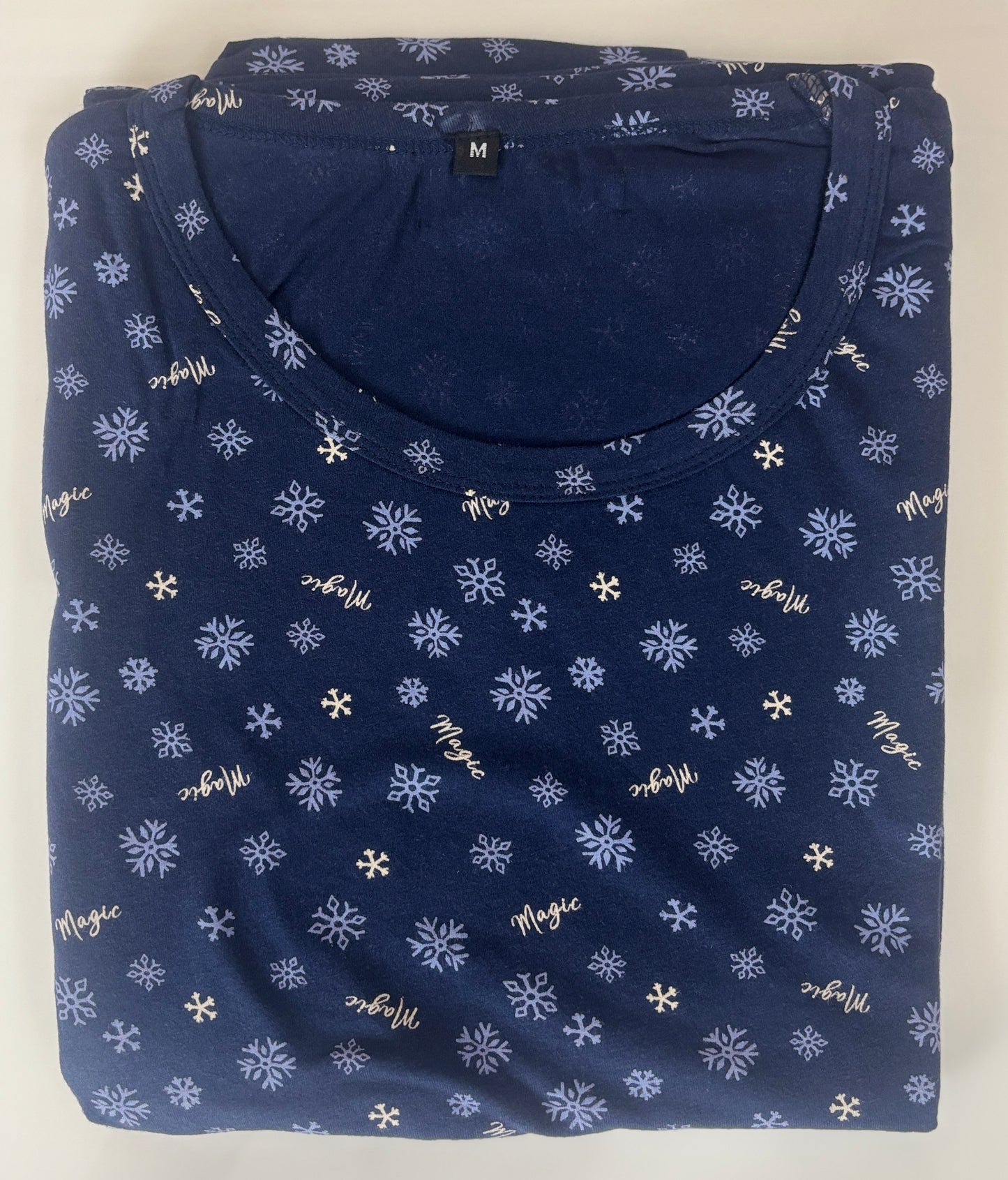 Navy Blue Mini Floral Lounge Frock