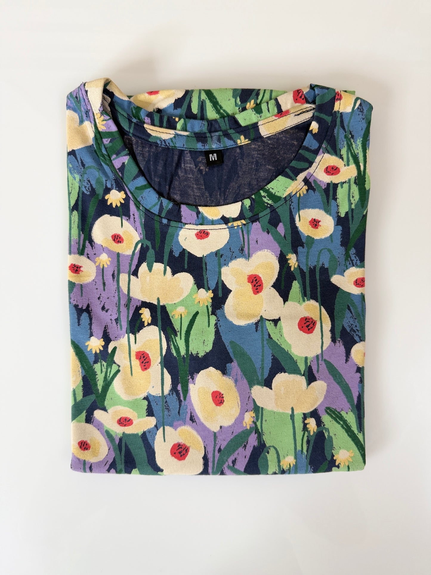 Midnight Meadow Cotton Lounge Tunic