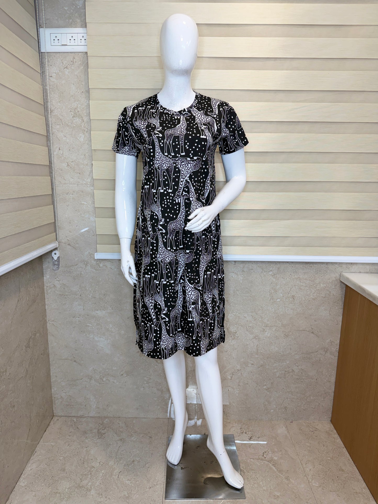 Safari Chic Cotton Lounge Tunic