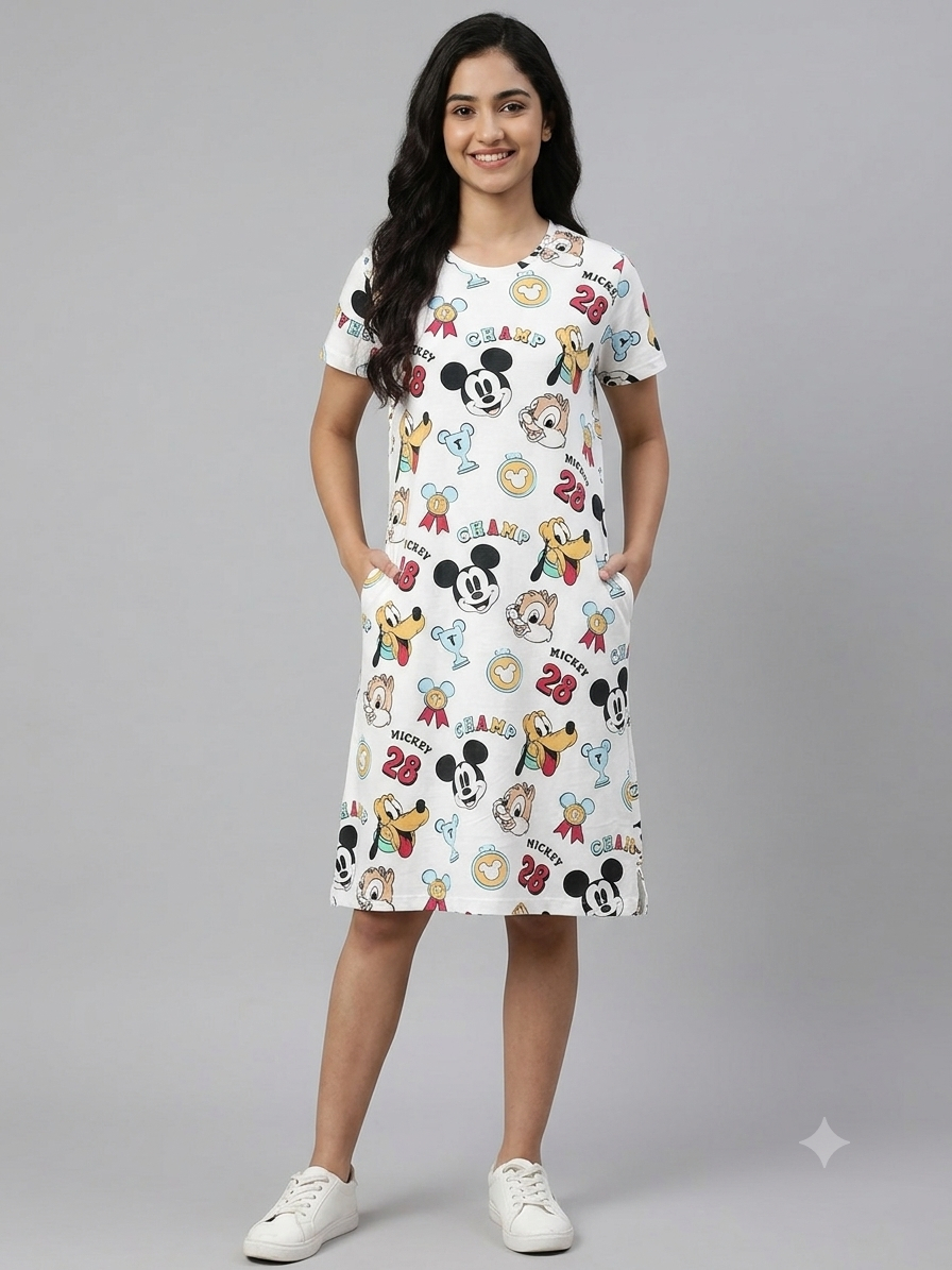 Mickey Magic Cotton Lounge Tunic