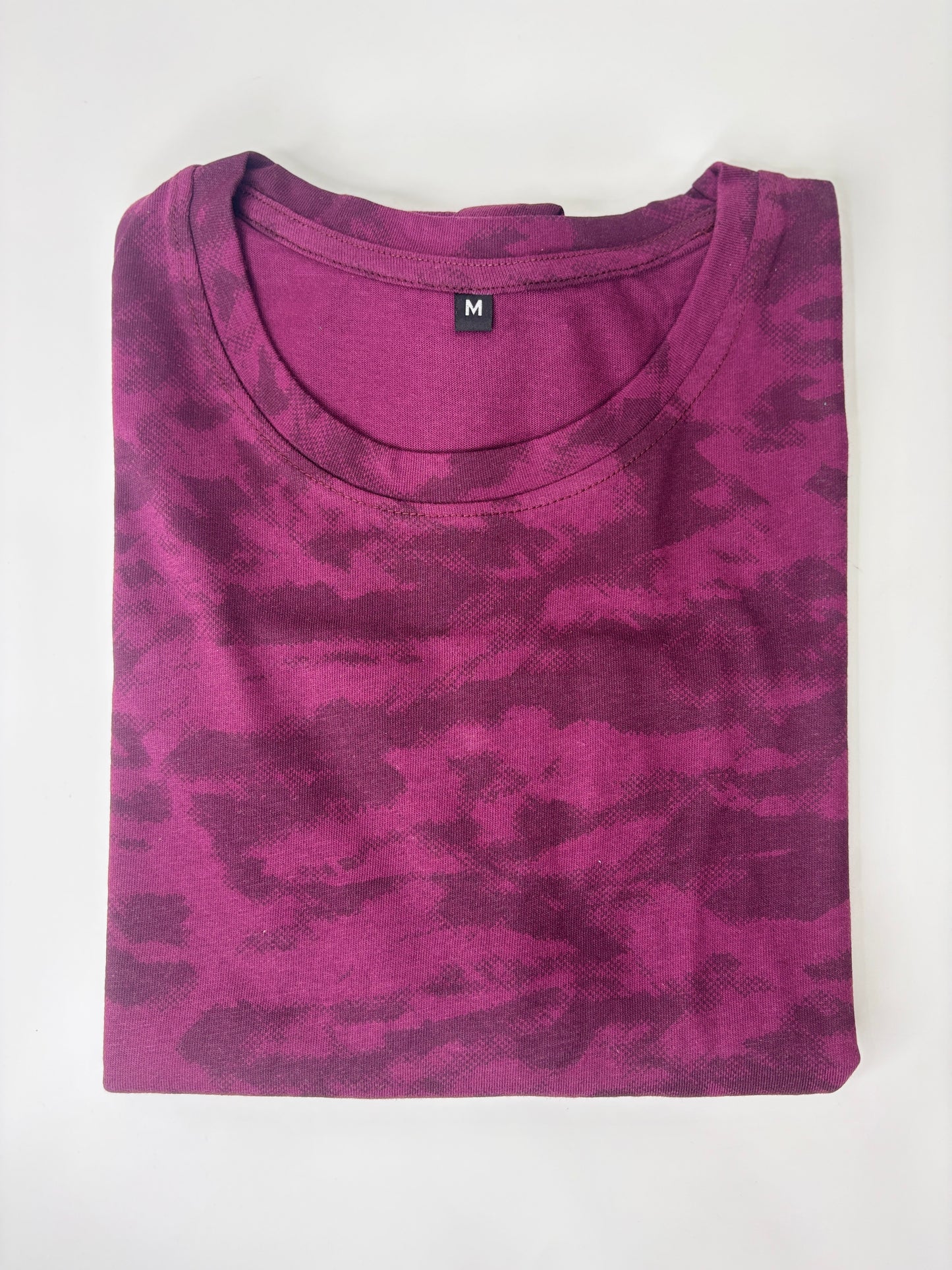Plum Camo Print Lounge Tunic