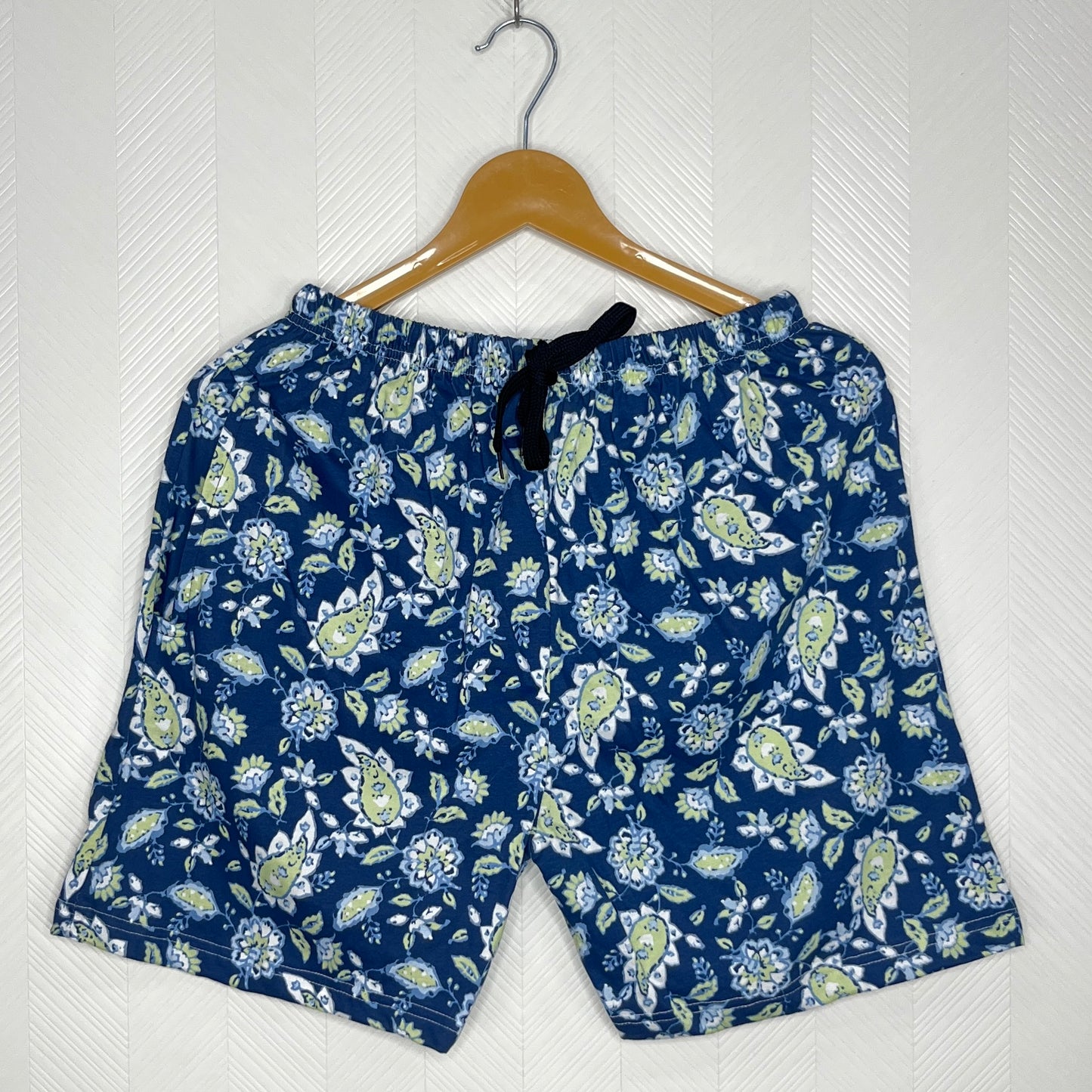 Indigo Blue Paisley Garden Women's Shorts