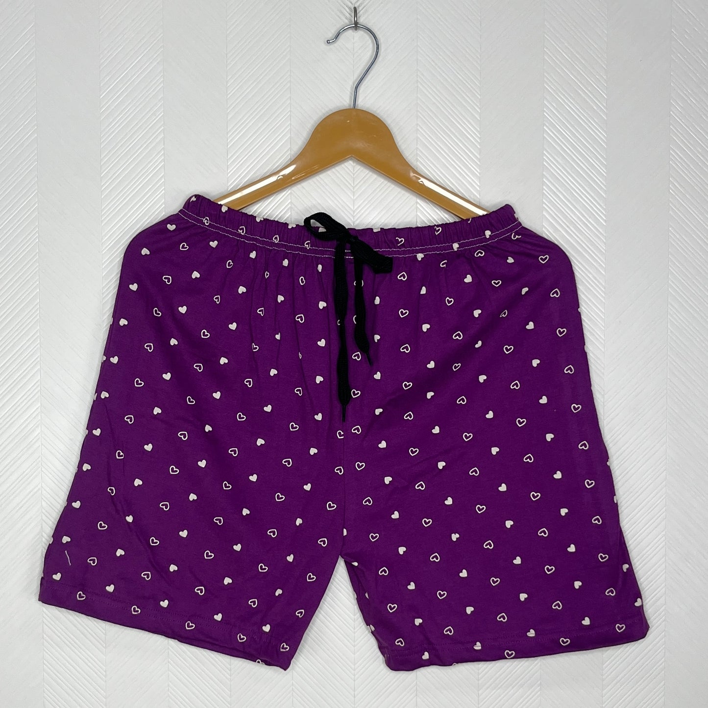 Royal Purple Mini Heart Women's Shorts