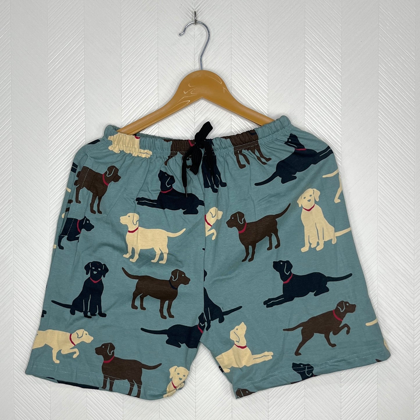 Dusty Sage Labrador Pals Women's Shorts