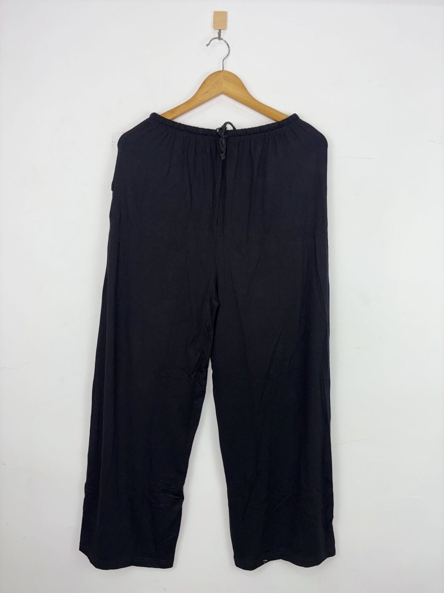 Black Colour Plain Palazzo