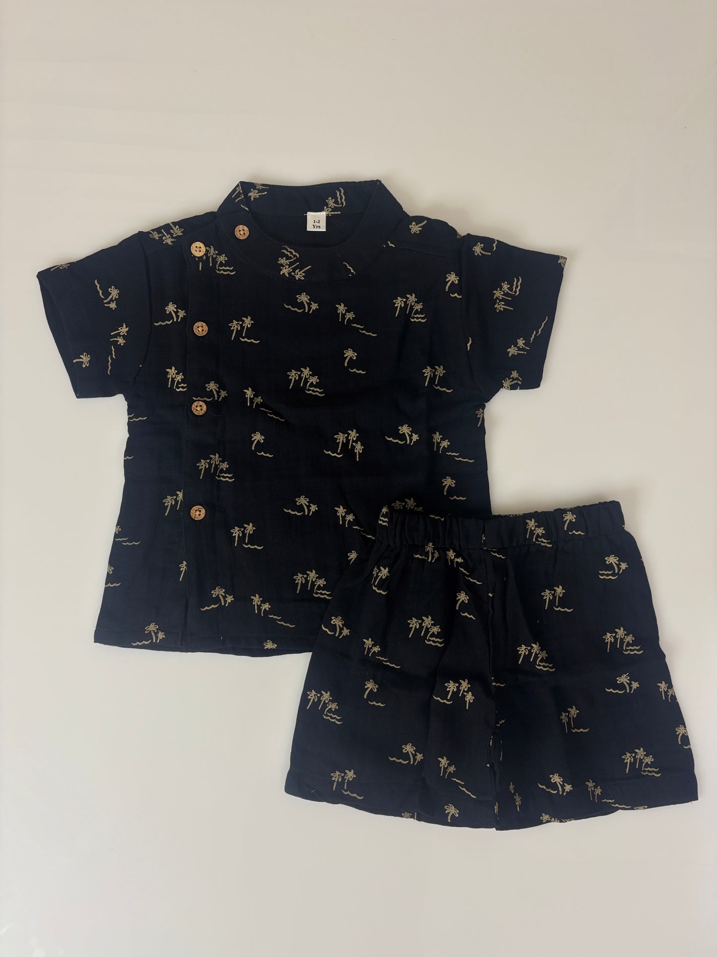 Midnight Palm Kids Outdoor Wear Set