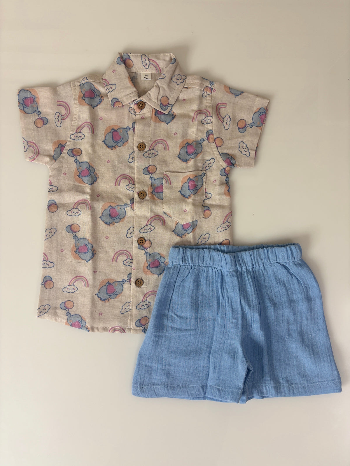 Elephant Rainbow Kids Outdoor Wear Set